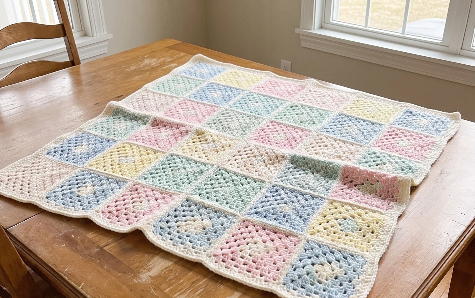 15+ Free Square Baby Blanket Crochet Patterns for Beginners
