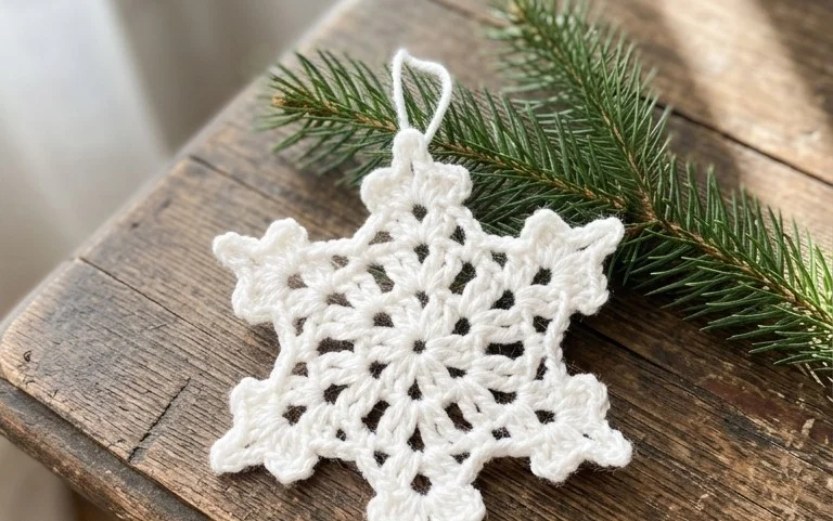Easy Crochet Snowflake: Free Pattern & Step-by-Step Guide