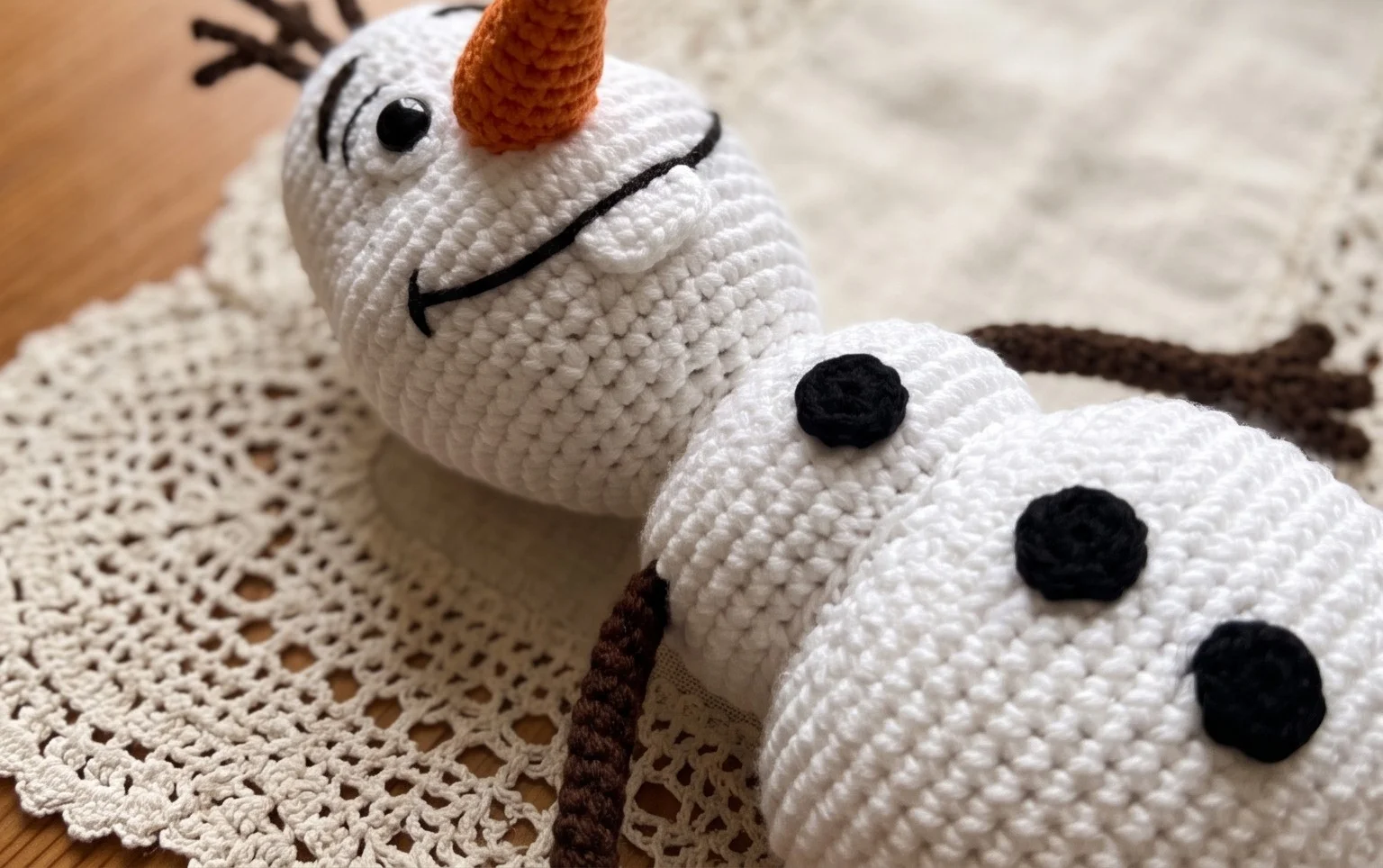 Olaf The Snowman Amigurumi Crochet Free Pattern - Free Amigurumi
