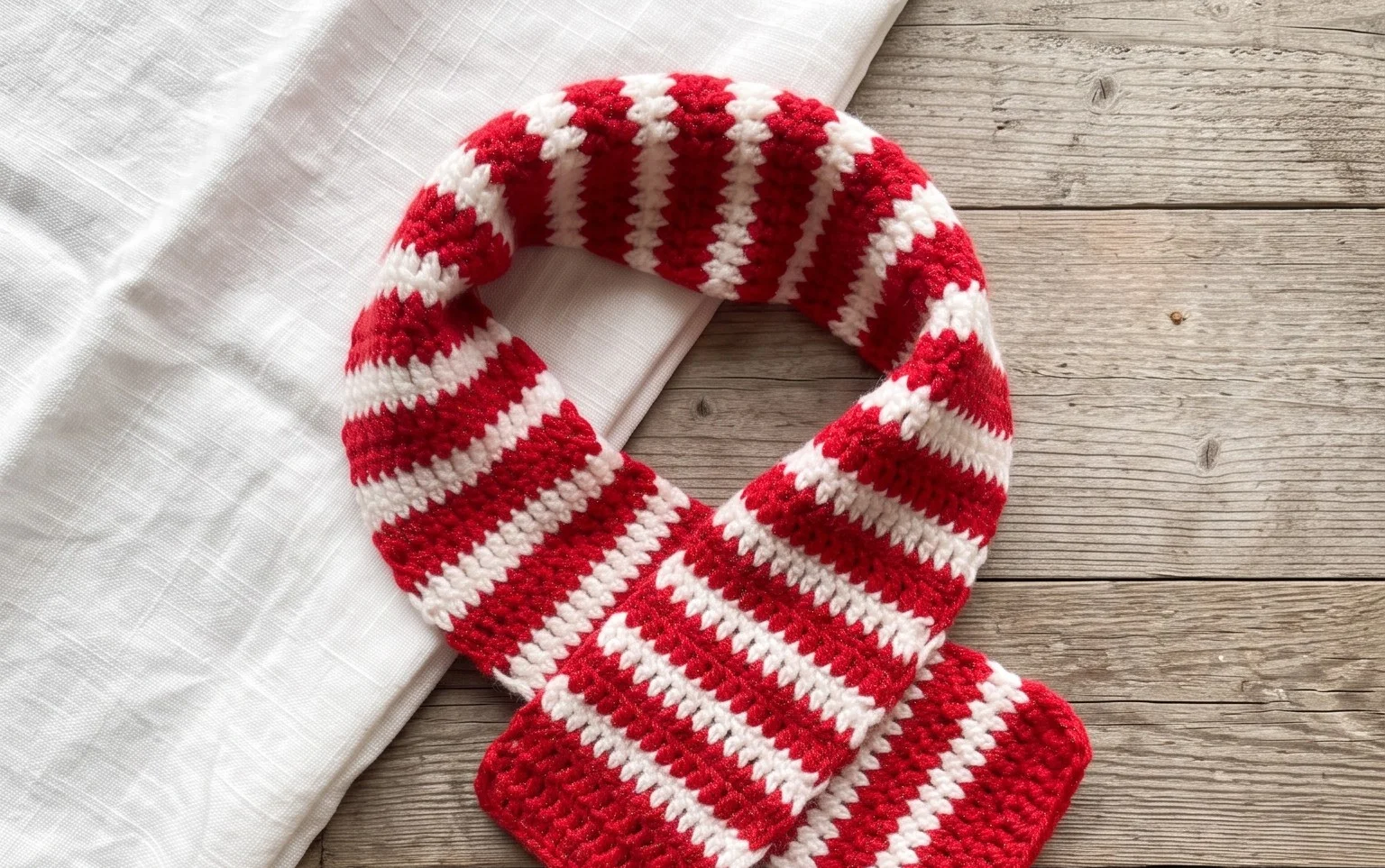 Easy Festive Dog Bandana Free Crochet Pattern for Beginners