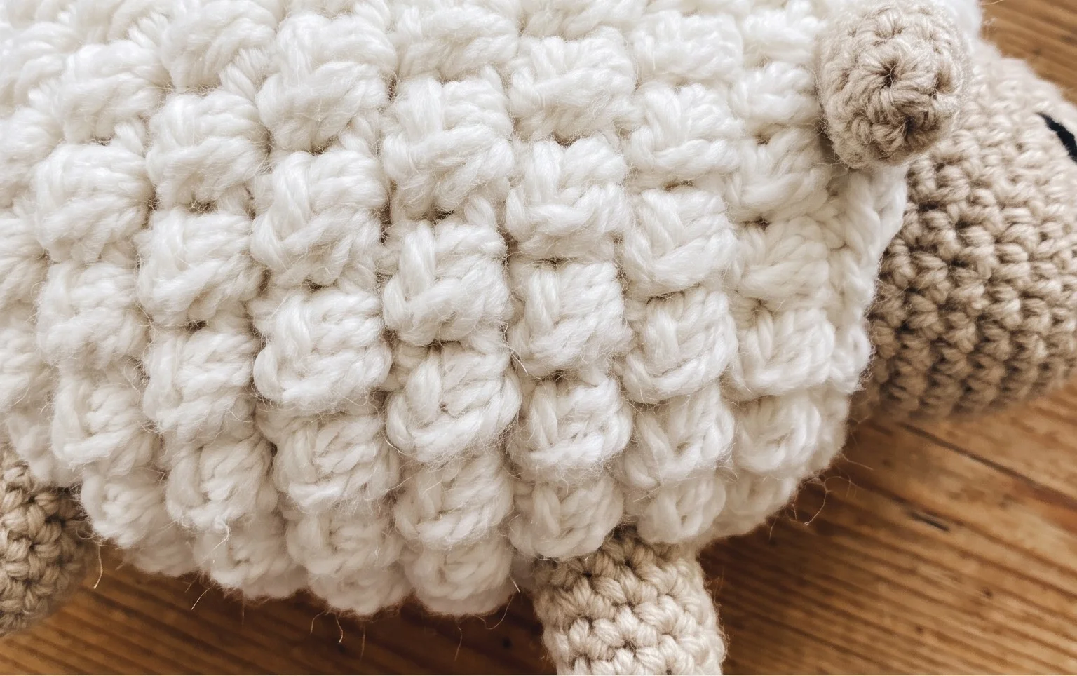 Crochet Puff Sheeps
