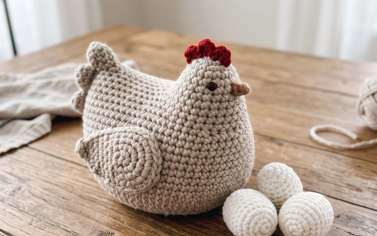 Easy Mama Mabel Mod Crochet Basket: Free Beginner Pattern