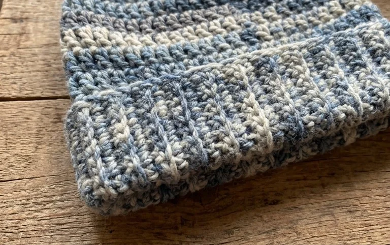 Child Size Easy 30-Minute Beanie Crochet Pattern