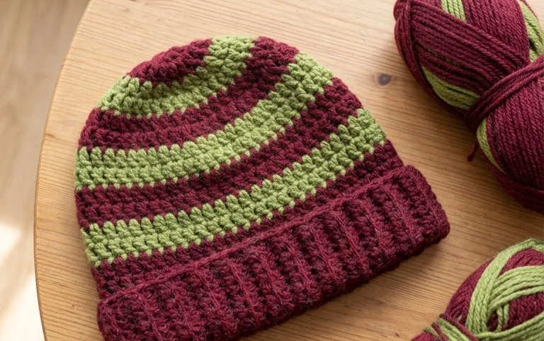 Easy 30-Minute Beanie Crochet Pattern: Free Step-by-Step